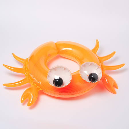 Immagine di SunnyLife® Salvagente gonfiabile per bambini Sonny the Sea Creature Neon Orange