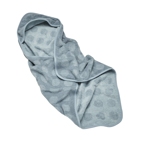 Leander® Asciugamano in cotone con cappuccio Blueberry 80x80