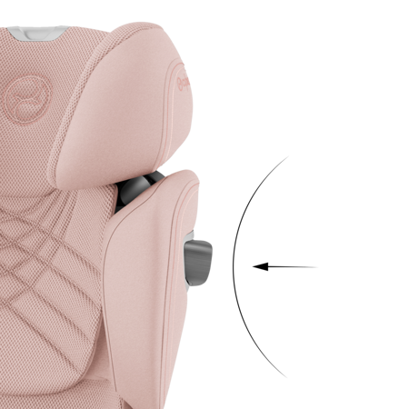 Immagine di Cybex Platinum® Seggiolino auto per bambini  Solution T i-Fix 2/3 (15-36kg) PLUS Peach Pink