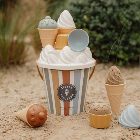 Immagine di Little Dutch® Set da gioco per sabbia Ice Cream Unisex