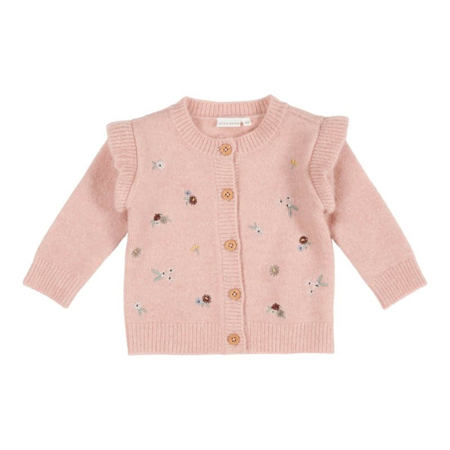 Immagine di Little Dutch® Cardigan in maglia Soft Pink (74)