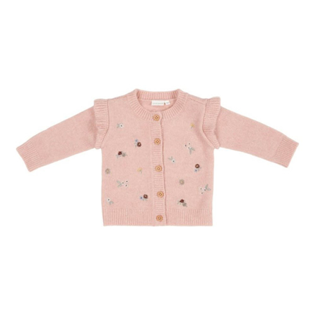 Immagine di Little Dutch® Cardigan in maglia Soft Pink (80)