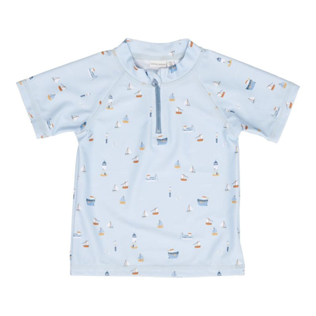 Immagine di Little Dutch® T-shirt con protezione UV Sailors Bay Blue