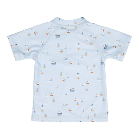 Little Dutch® T-shirt con protezione UV Sailors Bay Blue