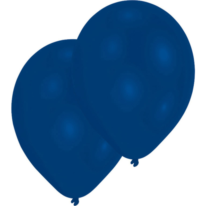 Immagine di Amscan® 10 palloncini in lattice  27,5 cm Blue