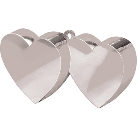 Amscan® Peso per palloncini Heart 170g Silver