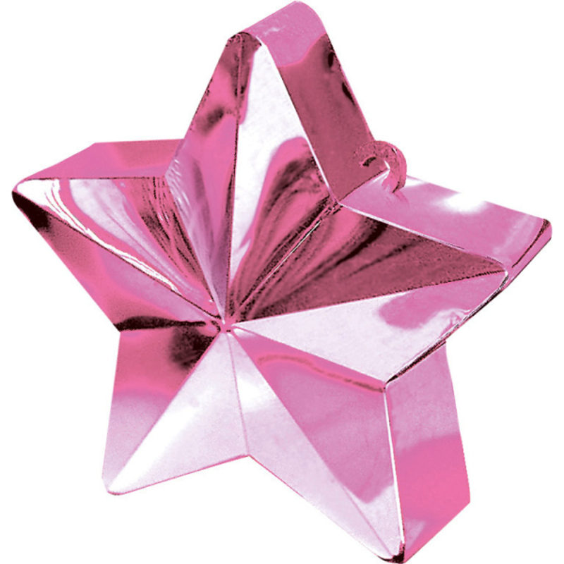 Immagine di Amscan® Peso per palloncini Star 150g  Pink