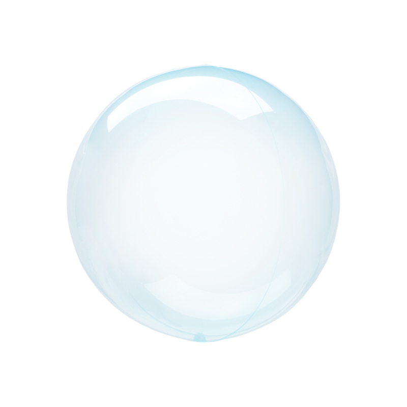 Immagine di Amscan® Palloncino tondo Crystal Clearz™ (30 cm) Petite Blue
