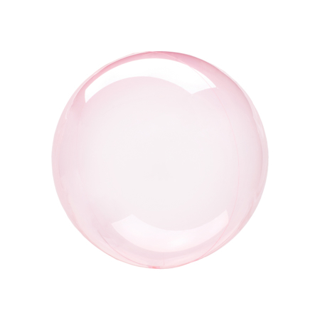 Immagine di Amscan® Palloncino tondo Crystal Clearz™ (30 cm) Petite Dark Pink