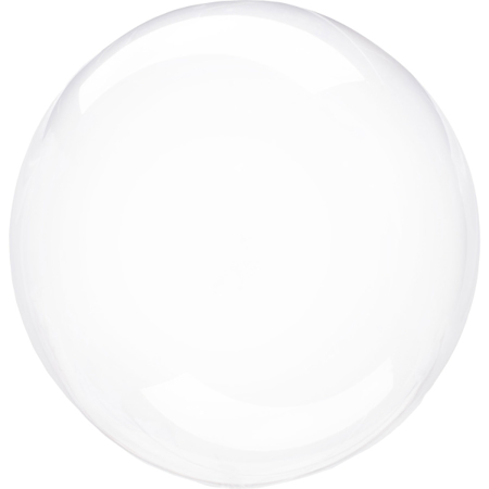Immagine di Amscan® Palloncino tondo Crystal Clearz™ (46 cm) Petite Clear