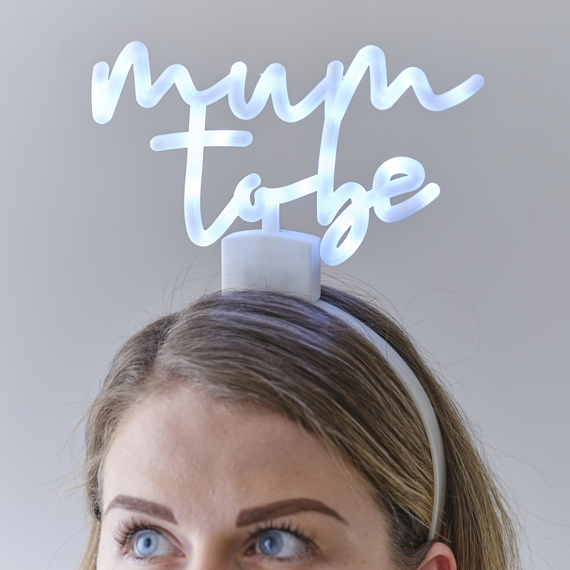 Immagine di Ginger Ray® Cerchio capelli Light Up Mum To Be Headband
