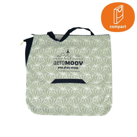 AeroMoov® Travel cot Seashell Olive