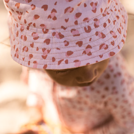 Immagine di Swim Essentials® Cappello con protezione UV Old Pink Leopard