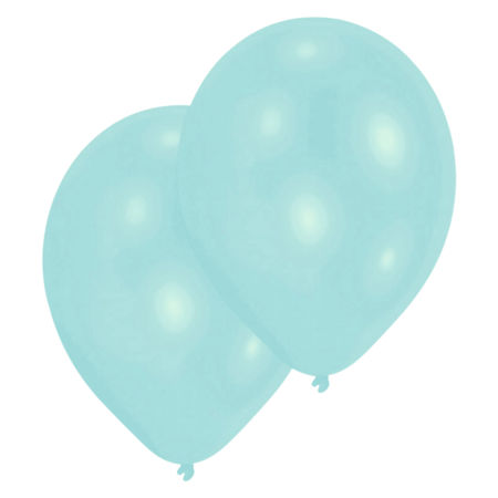 Immagine di Amscan® 10 palloncini in lattice  27,5 cm Pearl Blue