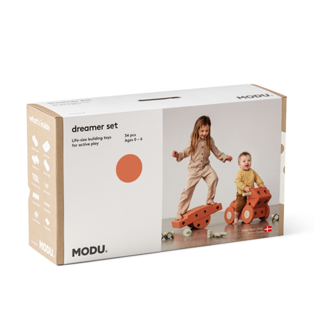 Modu® Dreamer set - Burnt Orange/Dusty Green