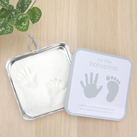 Immagine di Pearhead® Impronta Babyprints manina e piedino- Grey