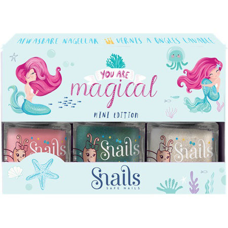 Snails® Set di 3 mini smalti 7ml-  Tooth Fairy, Aurora, Frost Queen