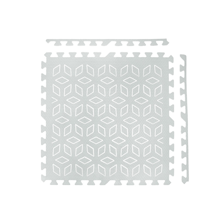 Immagine di Evibell® Tappeto gioco 120x180 Geometric Grey