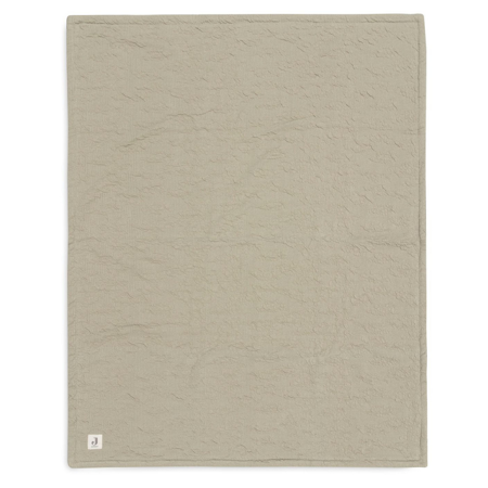 Jollein® Coperta di cotone Soft Waves Olive Green 75x100