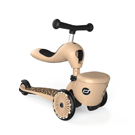 Immagine di Scoot & Ride® Bici senza pedali e monopattino 2 in 1 Highwaykick 1 Lifestyle Leopard
