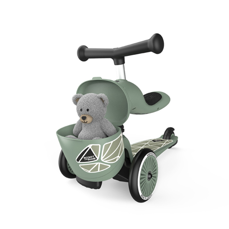 Immagine di Scoot & Ride® Bici senza pedali e monopattino 2 in 1 Highwaykick 1 Lifestyle Green Lines