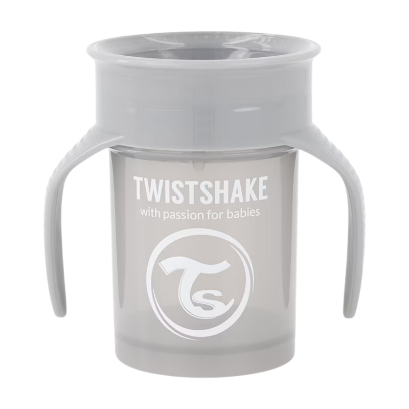 Immagine di Twistshake® 360 Bicchiere per imparare a bere 230ml - Grey