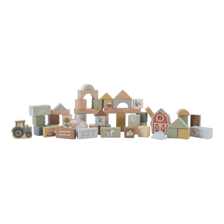 Immagine di Little Dutch® Cubi da costruzione Little Farm