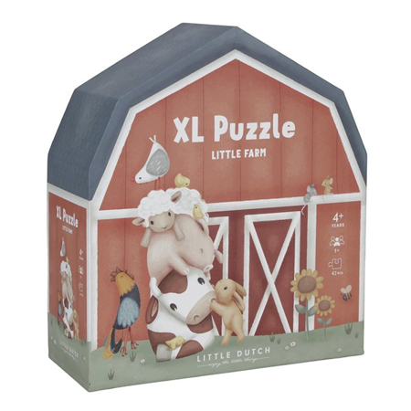 Immagine di Little Dutch® Puzzle Little Farm XL