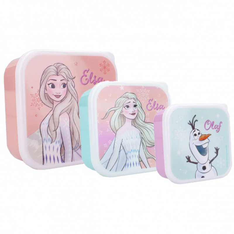 Immagine di Disney's Fashion® Set di contenitori per snack (3in1) Frozen II Let's Eat
