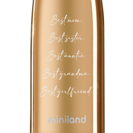 Immagine di Miniland® Bottiglia termica Deluxe Gold 500ml