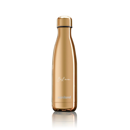 Miniland® Bottiglia termica Deluxe Gold 500ml