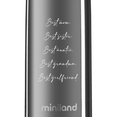 Immagine di Miniland® Thermos Deluxe Silver 500ml