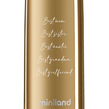 Immagine di Miniland® Thermos Deluxe Gold 500ml