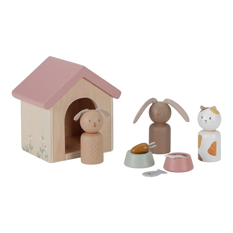 Immagine di Little Dutch® Animali domestici per la casa delle bambole