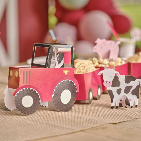 Immagine di Ginger Ray® Stand per aperitivo Tractor and Trailer Farm Party