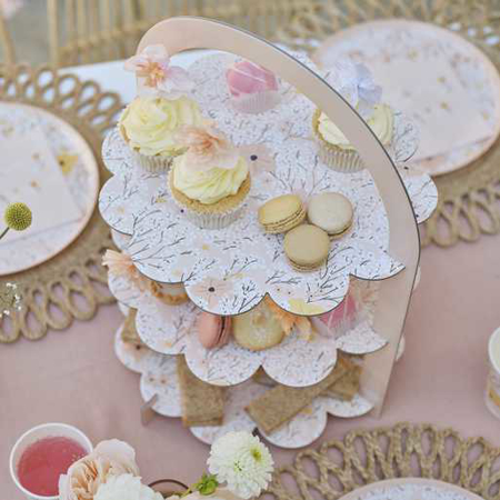Immagine di Ginger Ray® Supporto per dolci Floral Afternoon Tea