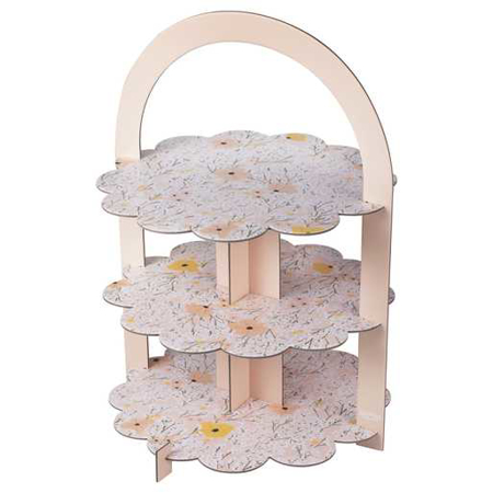 Ginger Ray® Supporto per dolci Floral Afternoon Tea