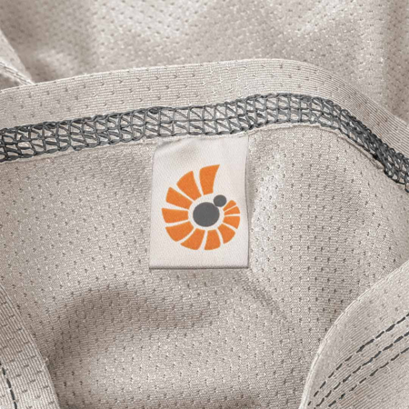 Immagine di Ergobaby® Fascia porta bebè Aura Wrap Sustainable MESH Soft Grey
