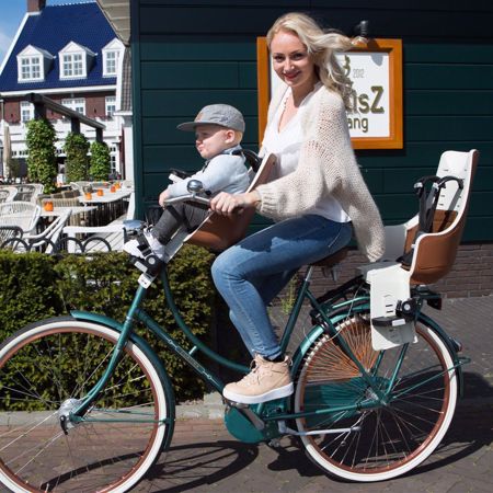 Immagine di Bobike® Seggiolino per bambini per la bicicletta Exclusive Mini Plus Cinnamon Brown