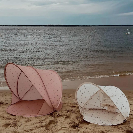 Immagine di Konges Sløjd® MINI Tenda da spiaggia per bambini  con protezione UV 50+ Multi Hearts