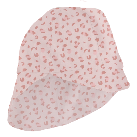 Immagine di Swim Essentials® Cappello con protezione UV con protezione estesa per il collo Old Pink Leopard