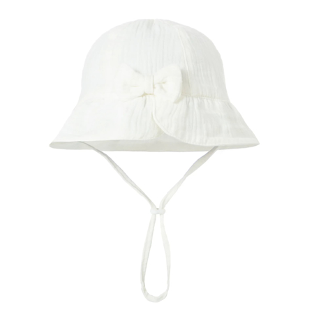 Cappellino in cotone (43-49 cm) White