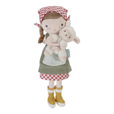 Immagine di Little Dutch® Bambola Farmer Rosa - M 35cm