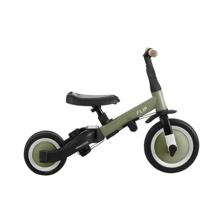 KikkaBoo® Triciclo 4in1 Flip Army Green